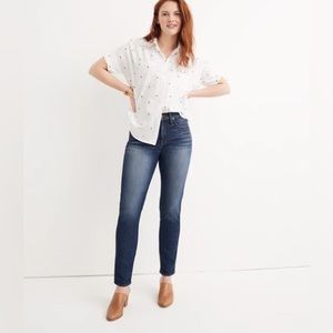 Madewell Slim Straight high rise jeans